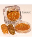 1 Box Nail Glitter płatki świecący 3D Neon kolorowe cekiny Shimmer srebrny złoty fioletowy brokat dekoracje do zdobienia paznokc
