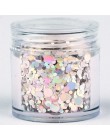 Holograficzny Nail Art Glitter płatki świecący 3D laserowy kształt motyla porady DIY urok polski cekiny dekoracje Manicure