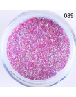 1 Box Nail Glitter płatki świecący 3D Neon kolorowe cekiny Shimmer srebrny złoty fioletowy brokat dekoracje do zdobienia paznokc