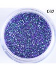 1 Box Nail Glitter płatki świecący 3D Neon kolorowe cekiny Shimmer srebrny złoty fioletowy brokat dekoracje do zdobienia paznokc