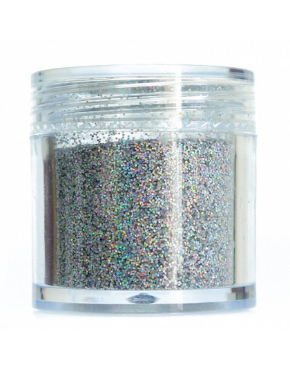 8g holograficzny lakier do paznokci brokatowy puder lśniący cukier srebrny lakier do paznokci drobny brokat do paznokci ozdoba d