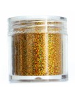 8g holograficzny lakier do paznokci brokatowy puder lśniący cukier srebrny lakier do paznokci drobny brokat do paznokci ozdoba d