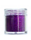 8g holograficzny lakier do paznokci brokatowy puder lśniący cukier srebrny lakier do paznokci drobny brokat do paznokci ozdoba d