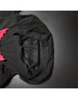 Jesień ciepła bluza z kapturem bluza damska moda Harajuku diabelskie skrzydło patchworkowe bluzy z kapturem bluza damska casualo