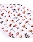 1 arkusz tłoczone 3D naklejki do paznokci kwitnący kwiat 3D naklejki do paznokci naklejki samoprzylepne Manicure dekoracja do ar