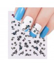 1 arkusze złoty zamek 3d wzory naklejki do paznokci naklejki narzędzia do dekoracji do Manicure DIY tipsy akcesoria mody LAXF602
