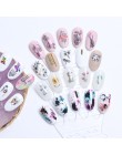 36 sztuk zestaw naklejek do paznokci zmieszany z kwiatowym, geometrycznym wzorem seksowna dziewczyna Nail Art woda kalkomanie tr