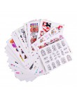 50 arkuszy Nail Art Transfer wody naklejki mieszane wzory pięknym kwiatem znak wodny na naklejki do paznokci tipsów okłady narzę