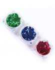 RIKONKA złoty srebrny czerwony Colorul Nail Art folia papierowa nieregularna aluminiowa naklejka do paznokci Manicure brokatowy 