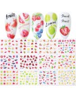 12 sztuk rosyjskie litery naklejki do paznokci naklejki wodne seksowna dziewczyna Transfer suwak Nail Art manicure z efektem tat