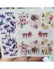 1pc 3D akrylowe grawerowane kwiat naklejka do paznokci wytłaczana koronka kwiat słodki kociak woda naklejki Empaistic paznokci w