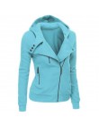 2019 moda bluzy bluzy damskie bluzy z długim rękawem kurtki bluza z kapturem na zamek błyskawiczny Jumper płaszcz znosić bluzy h