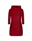 2019 moda bluzy bluzy damskie bluzy z długim rękawem kurtki bluza z kapturem na zamek błyskawiczny Jumper płaszcz znosić bluzy h