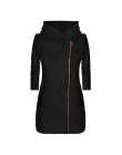 2019 moda bluzy bluzy damskie bluzy z długim rękawem kurtki bluza z kapturem na zamek błyskawiczny Jumper płaszcz znosić bluzy h