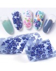 10 sztuk naklejki foliowe na paznokcie polski naklejki Mix Rose Flower folia transferowa Nails naklejka suwaki na zdobienie pazn