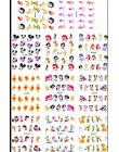 Duży (1 zestaw  11 arkuszy) BLE488-498 Cartoon księżniczka Nail Art woda Transfer naklejki folie znak wodny naklejki DIY uroda 