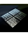 108 sztuk 3D naklejki na paznokcie foliowym kwiatem suwak projekt dla paznokci suwaki paznokcie naklejki Manicure złoty suwak do