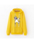Zimowe nowe bluzy damskie Harajuku jaskrawym nadrukiem jednorożec dorywczo luźna bluza damska płaszcz bluza z kapturem ciepła pl