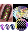1Pc Hollow Out Nail Art porady DIY porady Transfer naklejki akcesoria porady francuskie Manicure dekoracyjna naklejka