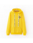 Zimowe nowe bluzy damskie Harajuku jaskrawym nadrukiem jednorożec dorywczo luźna bluza damska płaszcz bluza z kapturem ciepła pl