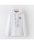Zimowe nowe bluzy damskie Harajuku jaskrawym nadrukiem jednorożec dorywczo luźna bluza damska płaszcz bluza z kapturem ciepła pl