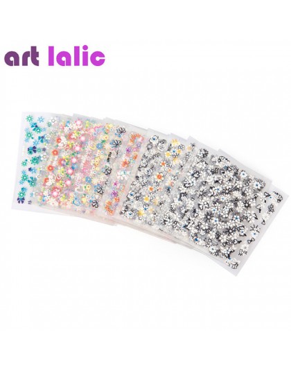 10 sztuk arkusze naklejki do transferu na paznokcie 3D Design Manicure porady naklejka dekoracje wysokiej jakości gorąca sprzeda