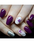 1 sztuk naklejka do paznokci motyl kwiat woda Transfer naklejka suwaki do zdobienie paznokci dekoracje Manicure z efektem tatuaż