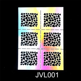 1Pc Hollow Out Nail Art porady DIY porady Transfer naklejki akcesoria porady francuskie Manicure dekoracyjna naklejka
