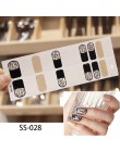 Lamemoria 22 porady klej do ozdabiania paznokci naklejki DIY Manicure Snowflake błyszczące cekiny polski paznokci paski okłady a