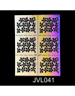 1Pc Hollow Out Nail Art porady DIY porady Transfer naklejki akcesoria porady francuskie Manicure dekoracyjna naklejka