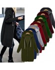 Plus rozmiar ponadgabarytowych bluzy bluza bluzy z kapturem na zamek długa kurtka damska płaszcz 2019 kieszenie Zip Up bluzy wie