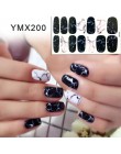 14 wskazówek/arkusz Beauty Nail Art naklejki pełna pokrywa naklejki okłady dekoracje DIY Manicure suwak winyle do paznokci gwoźd