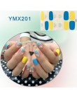 14 wskazówek/arkusz Beauty Nail Art naklejki pełna pokrywa naklejki okłady dekoracje DIY Manicure suwak winyle do paznokci gwoźd