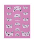 Wodoodporny Transfer wody paznokcie sztuka naklejki moda 3D wzór kwiatowy dziewczyna i kobiety narzędzia do manicure paznokci ok