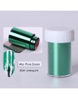 Złota srebrna folia metaliczna do paznokci suwak holograficzny Transfer Wrap naklejka samoprzylepna Starry Manicure Decor naklej