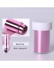 Złota srebrna folia metaliczna do paznokci suwak holograficzny Transfer Wrap naklejka samoprzylepna Starry Manicure Decor naklej