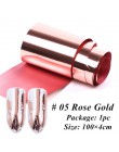 14pc metalowa folia transferowa holograficzna do zdobienia paznokci Laser lustrzany efekt Charm naklejka foliowa do paznokci nak