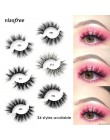 Visofree rzęsy z norek 3D rzęsy z norek 100% okrucieństwo darmowe rzęsy Handmade wielokrotnego użytku naturalne rzęsy popularne 