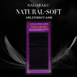 NAGARAKU 16 rzędów Faux mink indywidualne rzęsy maquiagem cilios dla profesjonalistów miękkie sztuczne rzęsy mink