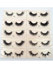 Visofree rzęsy z norek 3D rzęsy z norek 100% okrucieństwo darmowe rzęsy Handmade wielokrotnego użytku naturalne rzęsy popularne 