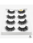 SEXYSHEEP 4/8 pairs 3D rzęsy z norek naturalne sztuczne rzęsy dramatyczna objętość sztuczne rzęsy makijaż przedłużanie rzęs rzęs