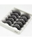 SEXYSHEEP 5Pairs 3D Mink włosów sztuczne rzęsy naturalne/grube długie rzęsy Wispy makijaż uroda rozszerzenie narzędzia