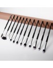 Anmor pędzle do makijażu zestaw 3-12 sztuk/partia Eye Shadow mieszanie Eyeliner brwi makijaż pędzle profesjonalne Eyeshadow Brus