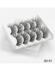 SEXYSHEEP 5Pairs 3D Mink włosów sztuczne rzęsy naturalne/grube długie rzęsy Wispy makijaż uroda rozszerzenie narzędzia