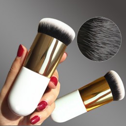 1pc profesjonalny Chubby podkład Pier Brush 5 kolor Makeup Brush płaski krem pędzle do makijażu profesjonalny kosmetyk Make-up B