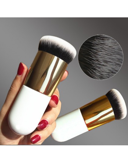 1pc profesjonalny Chubby podkład Pier Brush 5 kolor Makeup Brush płaski krem pędzle do makijażu profesjonalny kosmetyk Make-up B