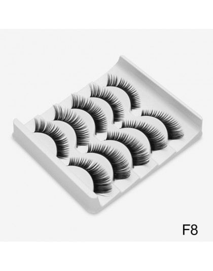 SEXYSHEEP 5Pairs 3D Mink włosów sztuczne rzęsy naturalne/grube długie rzęsy Wispy makijaż uroda rozszerzenie narzędzia