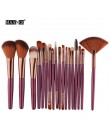 MAANGE 6/15/18Pcs makijaż szczotki zestaw narzędzi kosmetycznych proszek cień do powiek Fundacja Blush mieszanie piękno makijaż 