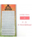 MAS Lashes 16 linii gotowych wentylatorów objętości 3d/4d/5d/6d Lash rosyjskie zagęszczenie rzęs wstępnie wykonana wydłużająca r