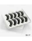 SEXYSHEEP 5Pairs 3D Mink włosów sztuczne rzęsy naturalne/grube długie rzęsy Wispy makijaż uroda rozszerzenie narzędzia